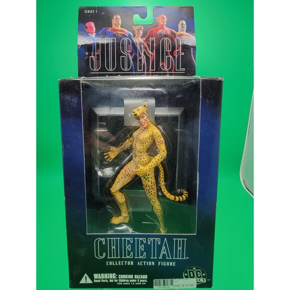 Alex Ross Justice League Series 1 Cheetah Collector Action Figure - Picture 1 of 6